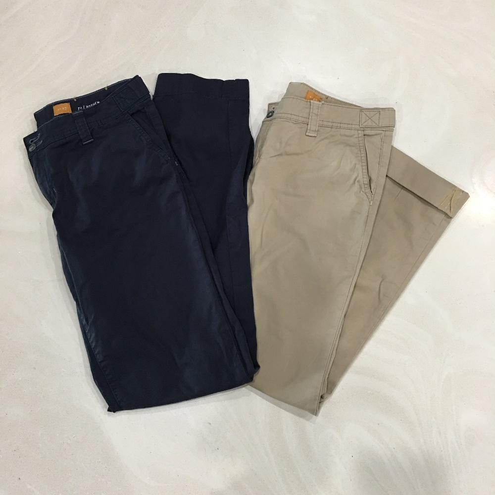 Pilcro Hyphen Women's Chinos Lot of 2 Size 27